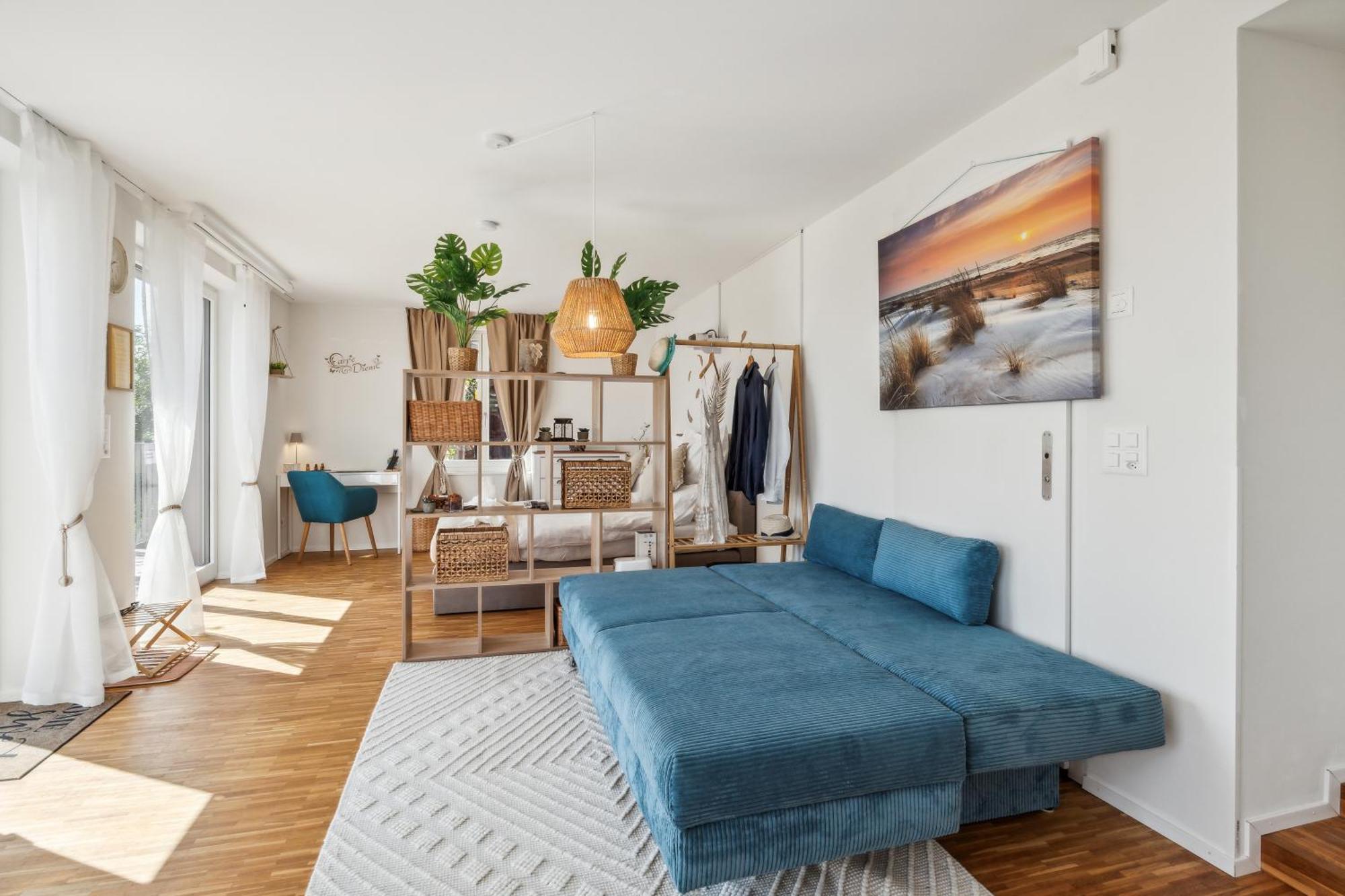 Business I Family Apartment I 1-4 Personen - Aare Blick, Nahe Altstadt I Beamer - 99" Leinwand I Terrassen Lounge Und Parkplatz Brugg  Luaran gambar